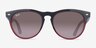 Ray-Ban RB4471 Iris Gray On Transparent Red Éco-responsableSoleil de Lunette de vue d'EyeBuyDirect, Vue de Face