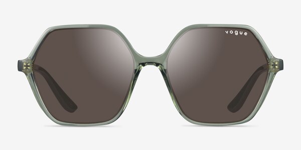 Vogue Eyewear VO5361S Transparent Green Plastique Soleil de Lunette de vue