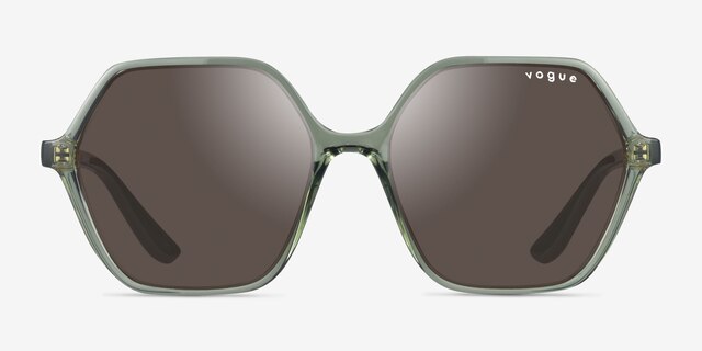 Vogue Eyewear VO5361S Transparent Green PlasticSunglass Frames from EyeBuyDirect, Front View