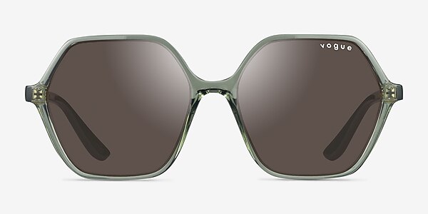 Vogue Eyewear VO5361S Transparent Green Plastique Soleil de Lunette de vue