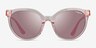 Vogue Eyewear VO5427SF Transparent Pink AcetateSunglass Frames from EyeBuyDirect, Front View