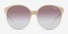 Vogue Eyewear VO5509S Ischia Striped Yellow AcetateSunglass Frames from EyeBuyDirect, Front View