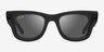 Ray-Ban Wayfarer Puffer Polished Black PlastiqueSoleil de Lunette de vue d'EyeBuyDirect, Vue de Face