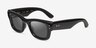 Ray-Ban Wayfarer Puffer Polished Black PlastiqueSoleil de Lunette de vue d'EyeBuyDirect, Vue d'Angle