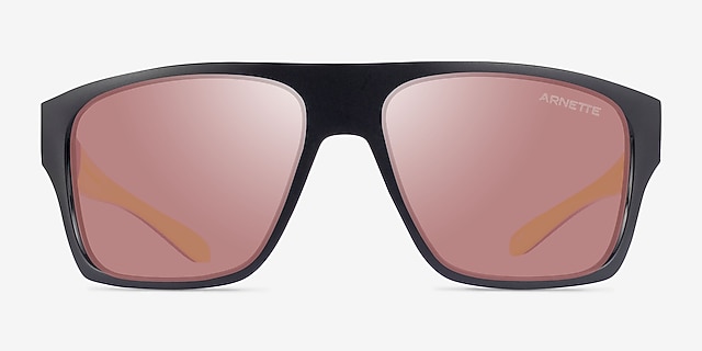 ARNETTE Hijiki Black Eco-friendlySunglass Frames from EyeBuyDirect, Front View