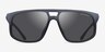 Armani Exchange AX4161SU Matte Gray Gradient Black Eco-friendlySunglass Frames from EyeBuyDirect, Front View