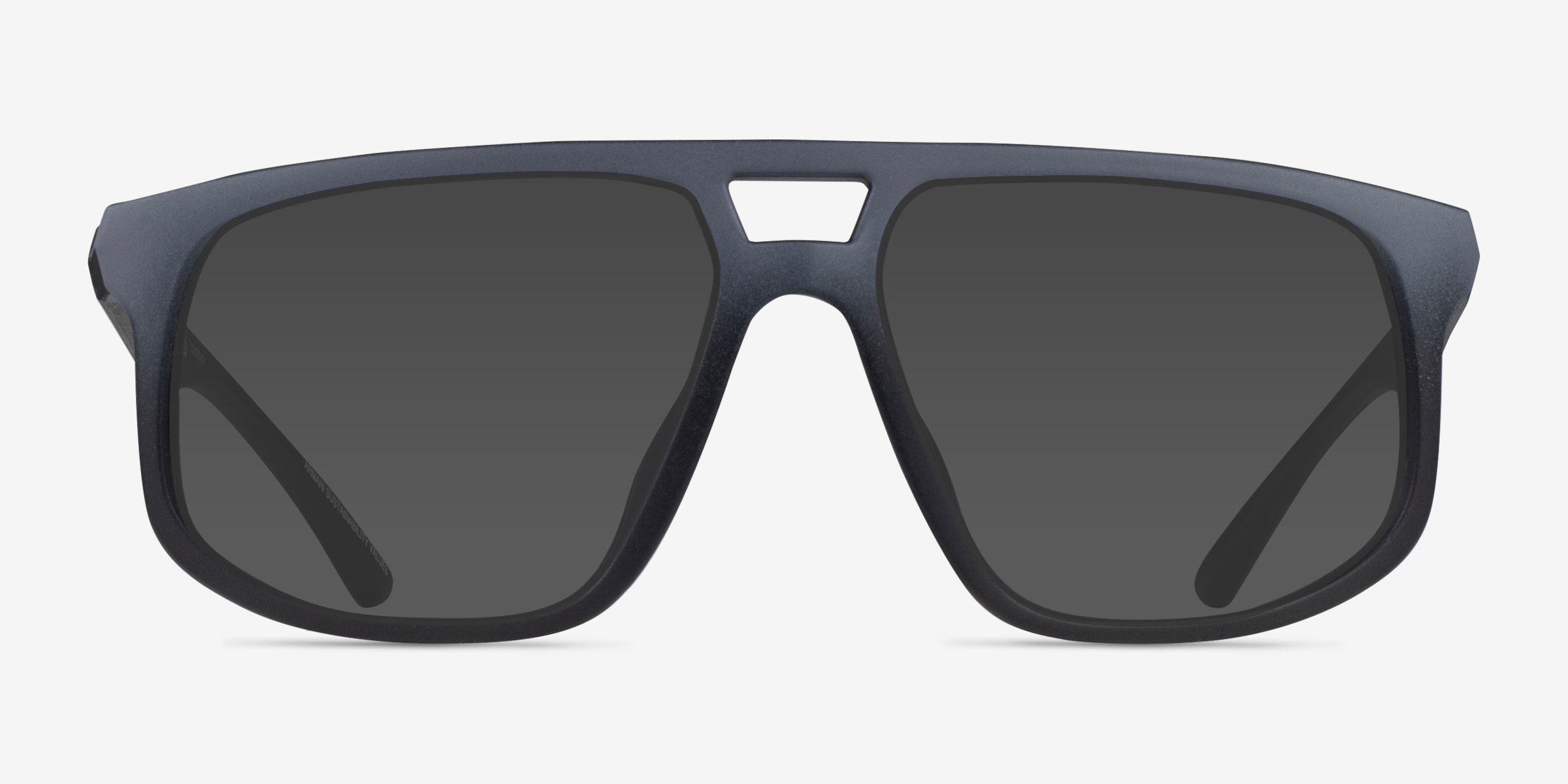 Armani Exchange AX4161SU - Aviator Matte Gray Gradient Black Frame