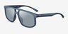 Armani Exchange AX4161SU Matte Blue Gradient Eco-friendlySunglass Frames from EyeBuyDirect, Angle View
