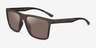 Armani Exchange AX4162SU Matte Brown Gradient Eco-friendlySunglass Frames from EyeBuyDirect, Angle View