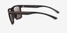 Armani Exchange AX4162SU Matte Brown Gradient Eco-friendlySunglass Frames from EyeBuyDirect, Side View
