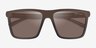 Armani Exchange AX4162SU Matte Brown Gradient Eco-friendlySunglass Frames from EyeBuyDirect, Closed View