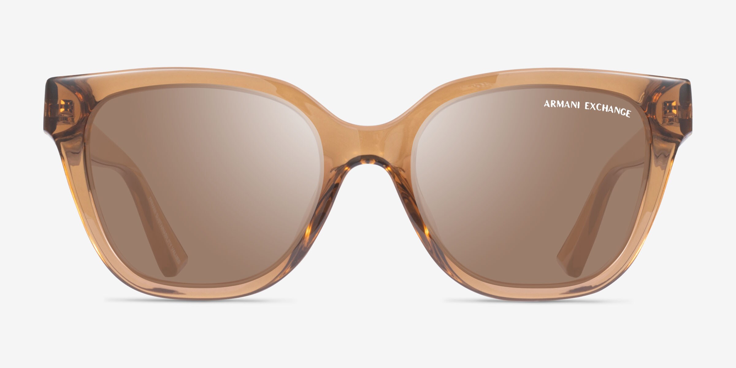 NEW ARMANI EXCHANGE AX039/S Brown Sunglasses NEW WITHOUT TAGS Armani Exchange AX4168SU M (54 - 19) with Brown lenses and  main image 3