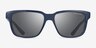 Armani Exchange AX4026S Shiny Navy Blue Eco-friendlySunglass Frames from EyeBuyDirect, Front View