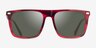 Coach HC8440U CBY95 Striated Cherry Oak AcétateSoleil de Lunette de vue d'EyeBuyDirect, Vue de Face