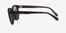 Coach HC8442U CCA00 Matte Dark Tortoise Eco-friendlySunglass Frames from EyeBuyDirect, Side View