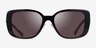 Coach HC8352 CD472 Black Transparent Blush AcetateSunglass Frames from EyeBuyDirect, Front View