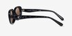 Coach HC8443D CBY84 Black Alternative MaterialsSunglass Frames from EyeBuyDirect, Side View