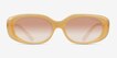Coach HC8443D CBY84 Milky Camel Alternative MaterialsSunglass Frames from EyeBuyDirect, Front View