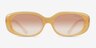 Coach HC8443D CBY84 Milky Camel Éco-responsableSoleil de Lunette de vue d'EyeBuyDirect, Vue de Face
