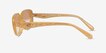 Coach HC8443D CBY84 Milky Camel Alternative MaterialsSunglass Frames from EyeBuyDirect, Side View