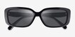 Coach HC8444D CBY86 Black Alternative MaterialsSunglass Frames from EyeBuyDirect, Closed View