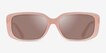 Coach HC8444D CBY86 Milky Pink Alternative MaterialsSunglass Frames from EyeBuyDirect, Front View