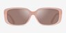 Coach HC8444D CBY86 Milky Pink Éco-responsableSoleil de Lunette de vue d'EyeBuyDirect, Vue de Face