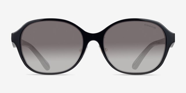 Coach HC8445D CBY85 Black Eco-friendlySunglass Frames from EyeBuyDirect, Front View