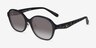 Coach HC8445D CBY85 Black Eco-friendlySunglass Frames from EyeBuyDirect, Angle View