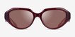 Coach HC8433U CBY77 Milky Cherry Alternative MaterialsSunglass Frames from EyeBuyDirect, Front View