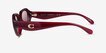Coach HC8433U CBY77 Milky Cherry Alternative MaterialsSunglass Frames from EyeBuyDirect, Side View