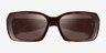 Coach HC8435U CBY82 Caramel Tortoise Eco-friendlySunglass Frames from EyeBuyDirect, Closed View