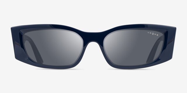 Vogue Eyewear VO5655SU Full Blue PlasticSunglass Frames from EyeBuyDirect, Front View