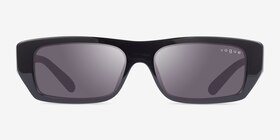 Vogue Eyewear VO5657SU Noir Acétate Soleil de Lunette de vue d'EyeBuyDirect, Vue de Face