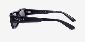 Vogue Eyewear VO5657SU Noir Acétate Soleil de Lunette de vue d'EyeBuyDirect, Vue de Côté