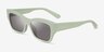 Vogue Eyewear VO5658SU Full Mint Green AcetateSunglass Frames from EyeBuyDirect, Angle View