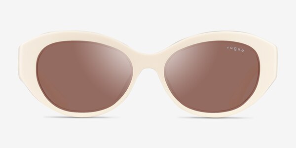 Vogue Eyewear VO5659SU Full Ivory Acétate Soleil de Lunette de vue