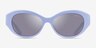 Vogue Eyewear VO5659SU Full Lavander AcétateSoleil de Lunette de vue d'EyeBuyDirect, Vue de Face