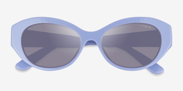 Vogue Eyewear VO5659SU Full Lavander AcétateSoleil de Lunette de vue d'EyeBuyDirect, Vue Rapprochée