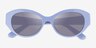 Vogue Eyewear VO5659SU Full Lavander AcétateSoleil de Lunette de vue d'EyeBuyDirect, Vue Rapprochée
