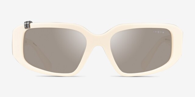 Vogue Eyewear VO5688SB Full Ivory AcetateSunglass Frames from EyeBuyDirect, Front View