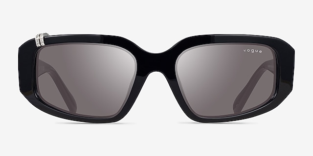 Vogue Eyewear VO5688SB Noir AcétateSoleil de Lunette de vue d'EyeBuyDirect, Vue de Face