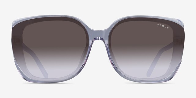 Vogue Eyewear VO5684SD Transparent Lilac AcetateSunglass Frames from EyeBuyDirect, Front View