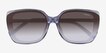 Vogue Eyewear VO5684SD Transparent Lilac Alternative MaterialsSunglass Frames from EyeBuyDirect, Closed View