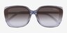 Vogue Eyewear VO5684SD Transparent Lilac AcetateSunglass Frames from EyeBuyDirect, Closed View