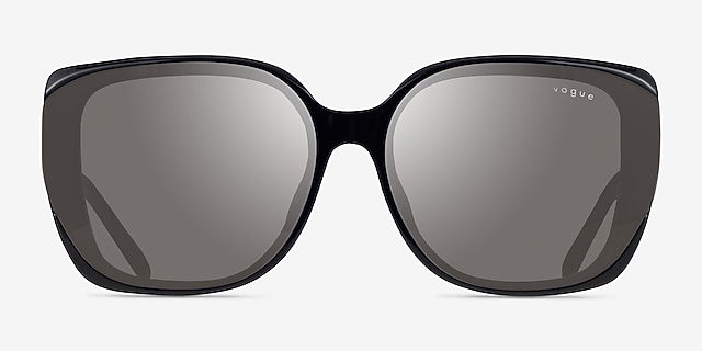 Vogue Eyewear VO5684SD Noir AcétateSoleil de Lunette de vue d'EyeBuyDirect, Vue de Face