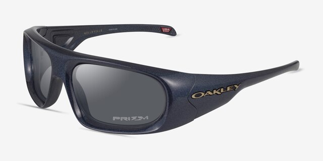 Oakley Belleville Abyss Spacedust PlasticSunglass Frames from EyeBuyDirect, Angle View