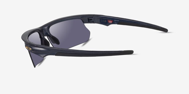 Oakley Bisphaera Abyss Spacedust PlasticSunglass Frames from EyeBuyDirect, Side View