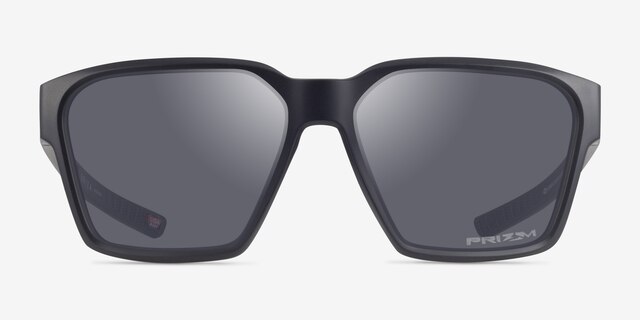 Oakley Briza Matte Black Eco-friendlySunglass Frames from EyeBuyDirect, Front View