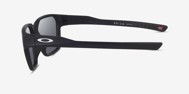 Oakley Briza Matte Black Eco-friendlySunglass Frames from EyeBuyDirect, Side View